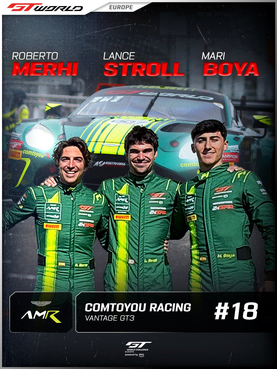 GT World Challenge Europe Powered by AWS tweet media