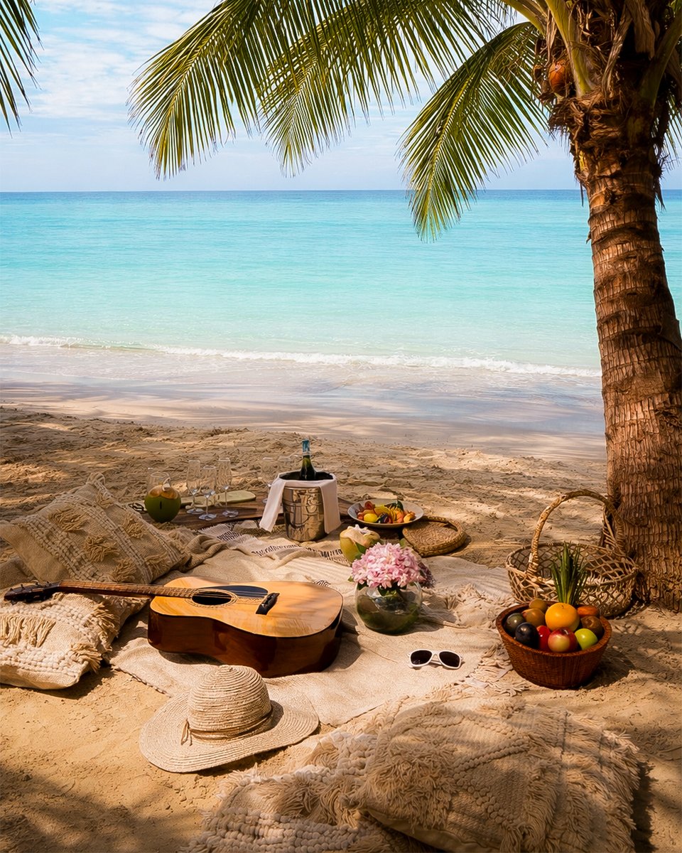 bangaramihcl's tweet photo. Moments crafted entirely around you. In a secluded corner of Bangaram Island,your private lunch is brought to you by a personal chef, with flavours as vibrant as the lagoon, accompanied by the gentle soundtrack of the waves.

Link in bio.

#BangaramIsland #SeleQtions #Lakshadweep https://t.co/6yIBi7Stqq