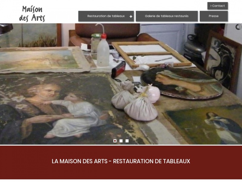artispat's tweet image. Tableaux Maison des Arts - Florence Mougnaud à #MortagneAuPerche (#Orne) Florence Mougnaud est restauratrice de tableaux ancien à Mortagne au Perche après avoir déménagé son atelier parisien. El...
Suite 👉 artisansdupatrimoine.fr/professionnel/…
#Artisan #Restauration #Patrimoine