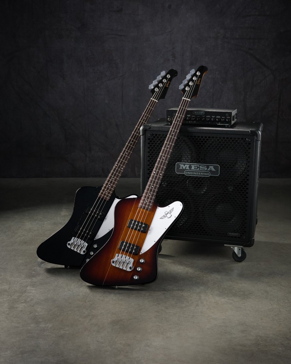 GibsonJapan's tweet photo. ギブソンのレギュラーラインから 最新『Thunderbird Bass』がリリース🦅

1963年、自動車デザイナーのレイ・ディートリッヒによって生み出された斬新なアシンメトリー・ボディ。2基の EB Bass Humbucker が生み出す重低音は圧倒的なパンチ力を誇ります。象徴的なロゴ入りピックガードを備えた唯一無二のスタイルを、ぜひその手に。

🔗 https://t.co/Sx9vdiXu81

#Gibson #ギブソン