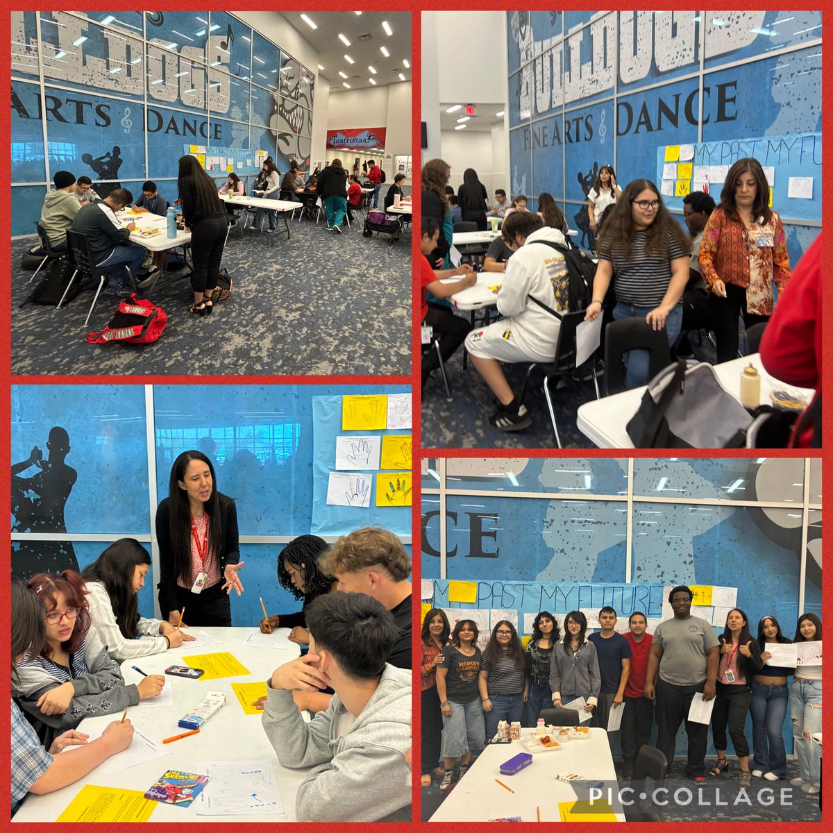 SHS_Counselors8's tweet photo. Bark and Bond Lunch Bunch! We hold our futures in our hands! Congratulations to our winner and his Starbucks gift card! @Socorro_HS1 @EOlivas_SHS https://t.co/cID8wdyIqQ