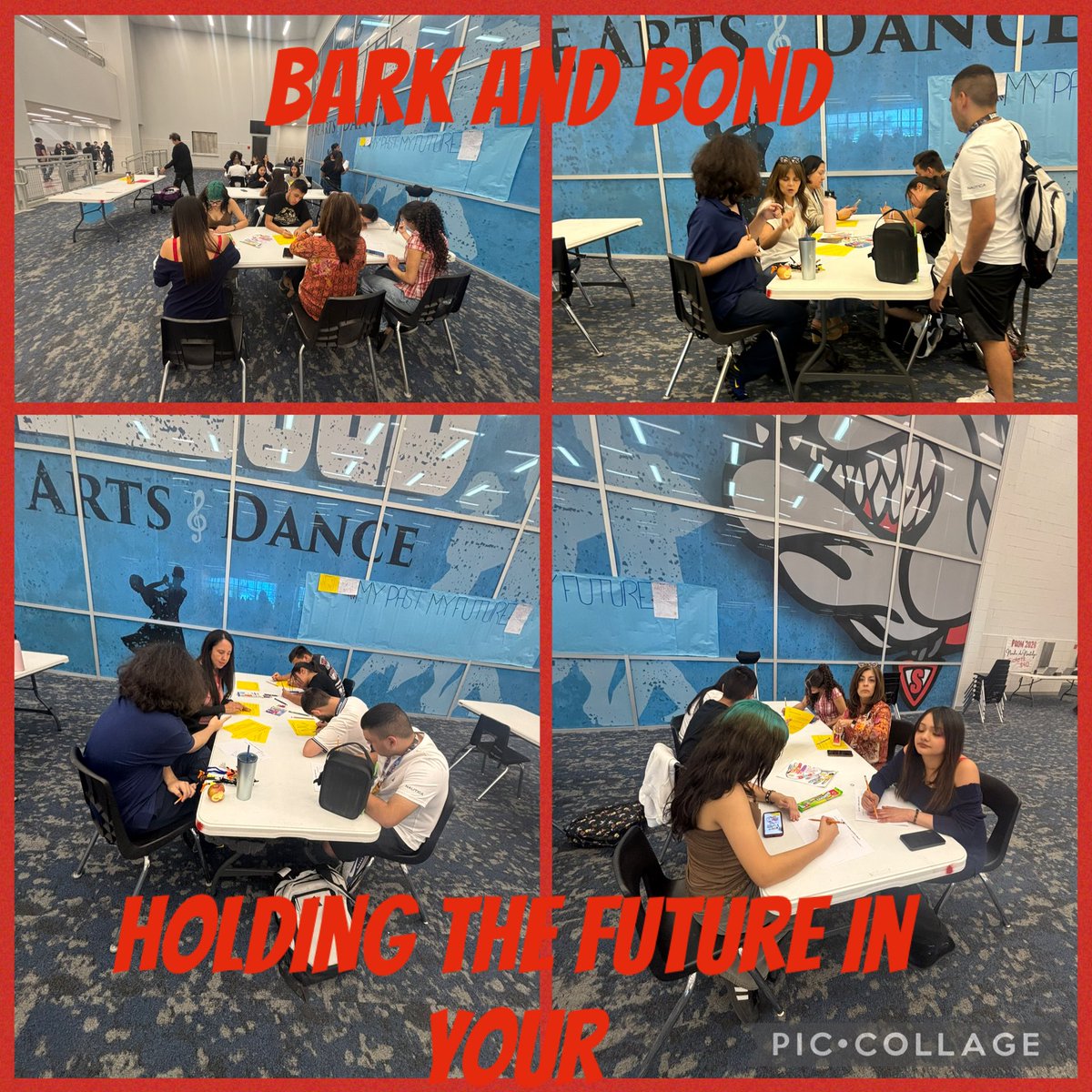 SHS_Counselors8's tweet photo. Bark and Bond Lunch Bunch! We hold our futures in our hands! Congratulations to our winner and his Starbucks gift card! @Socorro_HS1 @EOlivas_SHS https://t.co/cID8wdyIqQ