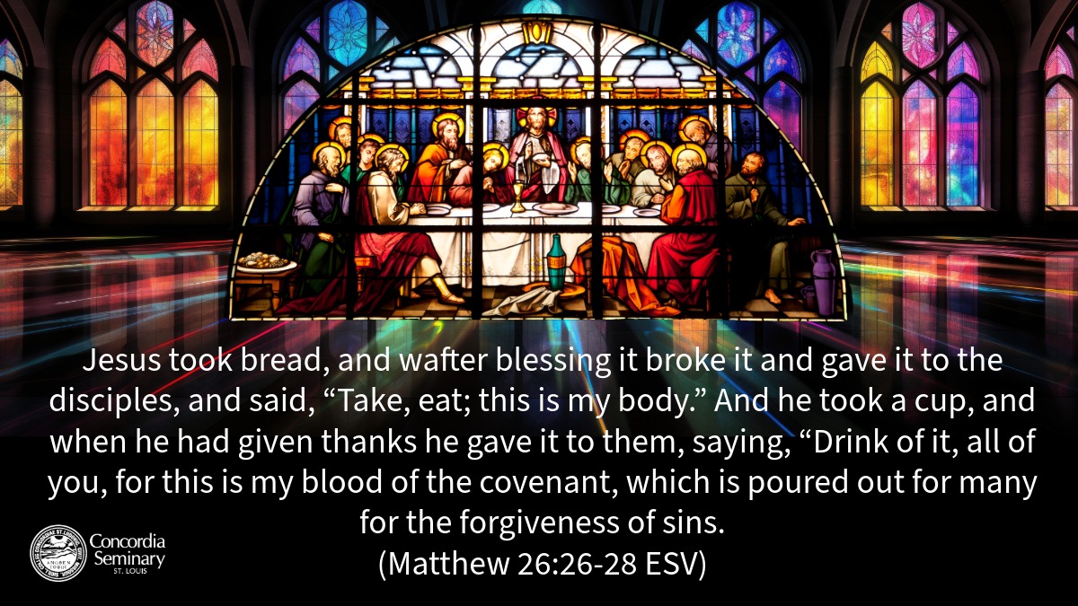 Concordia Seminary tweet media
