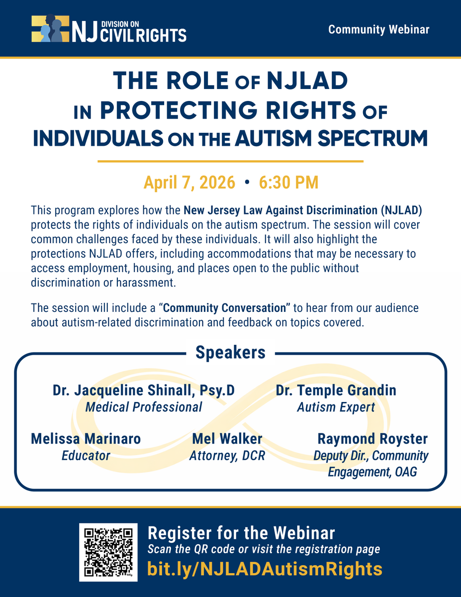 New Jersey Division on Civil Rights-DCR tweet media