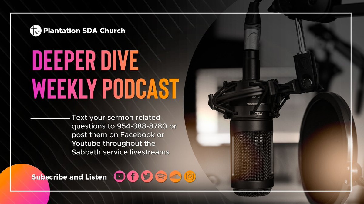 plantationsda's tweet photo. In this week's episode of Deeper Dive, Pastor Rose reveals how you can know if someone really loves you.

https://t.co/924feg1alo

#psdatv #psdapodcast #podcast #DeeperDive #psdatv #Jesus #cross #calvary #rome #roman #execution #Messiah #love #sin #redeem #redemption #sacrifce https://t.co/pmHaXg5IeX