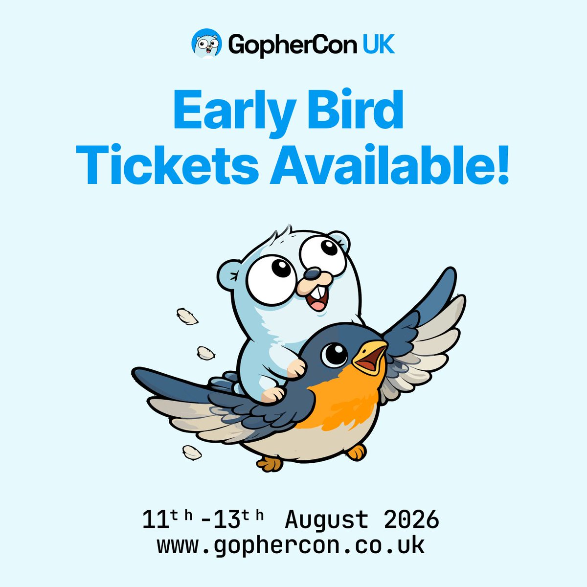 GopherCon UK tweet media