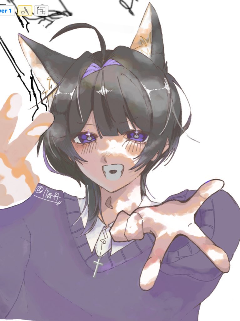 ウソツキ/skeb募集 tweet media