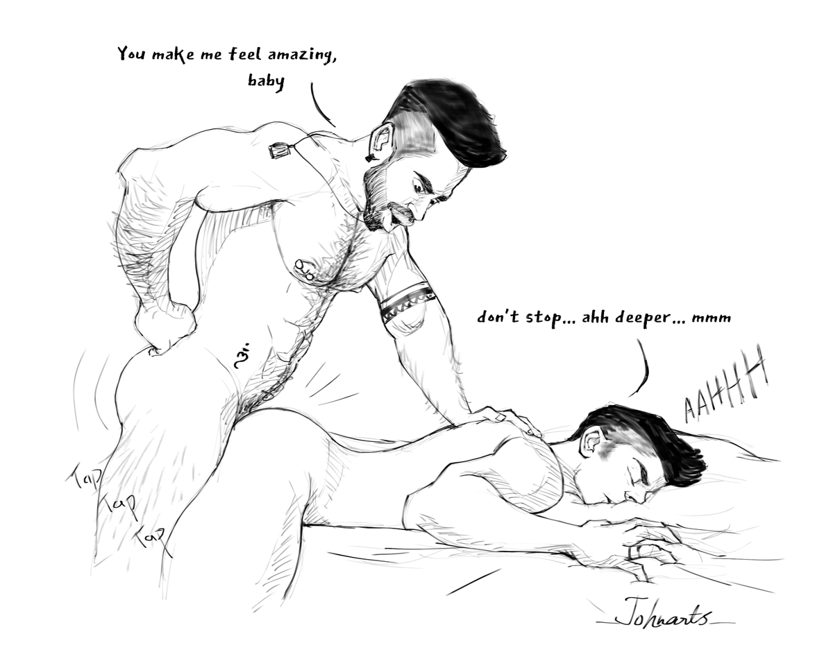 Johnarts125's tweet photo. #gaydaddy #baraart #artist #gayart #muscle https://t.co/WvOWUChb0e