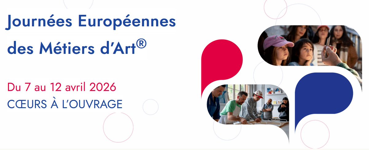 Image de Préfet Pas-de-Calais : #Artisanat #Culture

🎨 Les Journées Européennes des Métiers d'Art auront lieu du 7 au 12 avril 2026