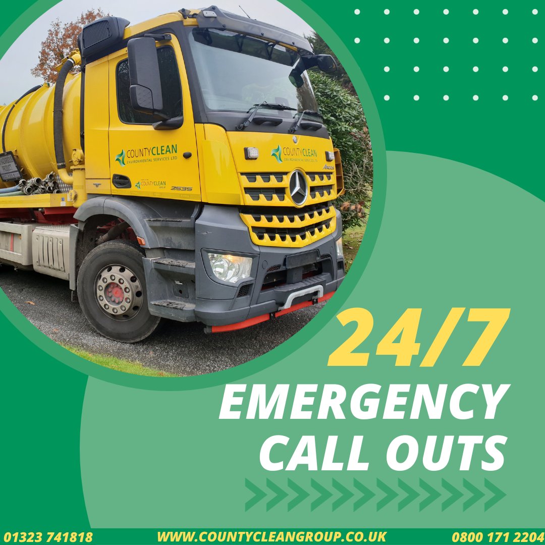 countyclean's tweet photo. ⚠️24/7 EMERGENCY CALL OUTS⚠️

Over the Easter Weekend, we remain open as usual for all our services.

If you require emergency assistance, do not hesitate to get in touch with us!

☎️01323 741818 or 0800 171 2204
📧 info@countycleangroup.co.uk
🌐https://t.co/bdZQNiuYFJ https://t.co/TZhquhE2Vh