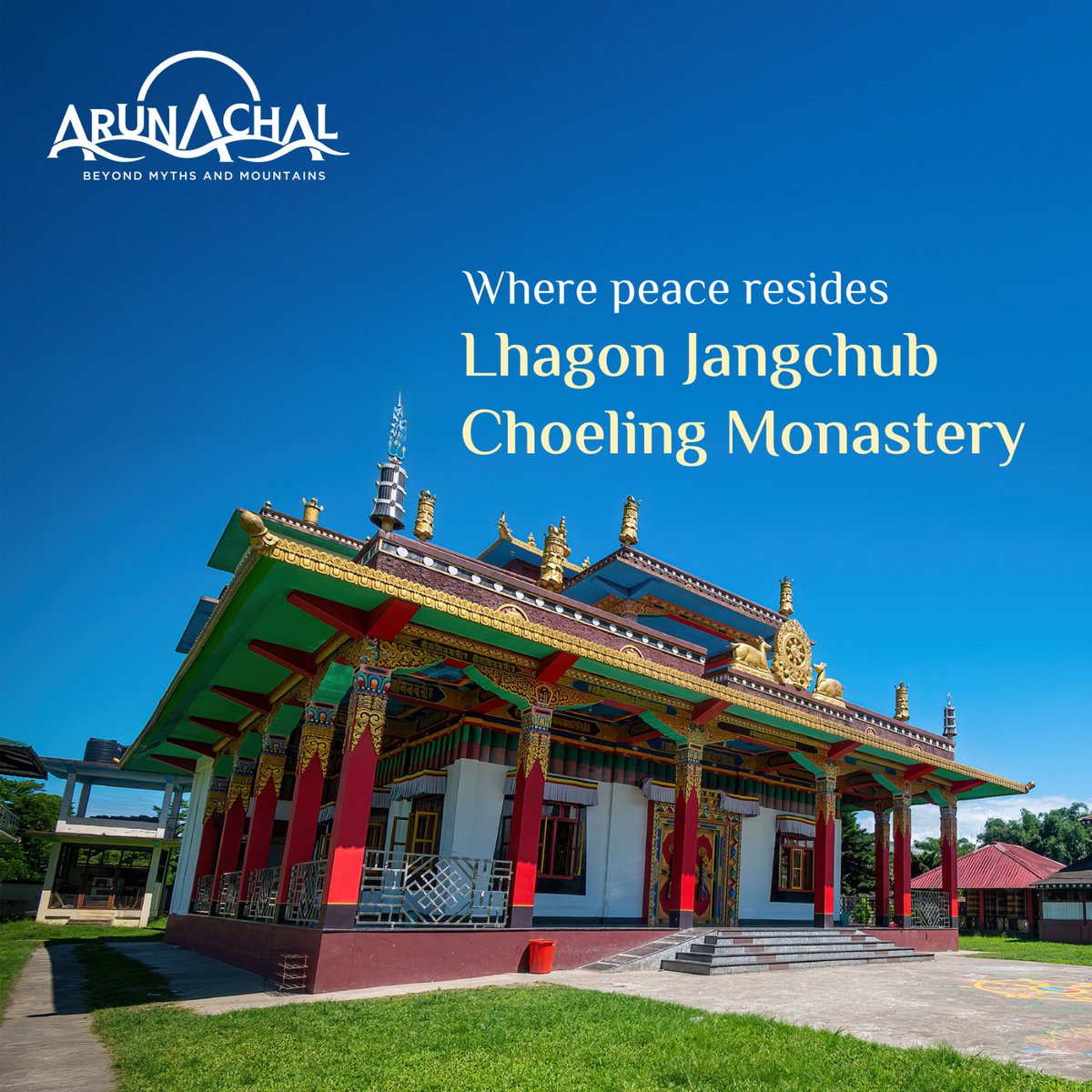 ArunachalTsm's tweet image. A peaceful refuge in Tezu, Lohit district where ancient practices thrive amid untouched natural beauty.
#Monastery #Buddhism #NatureLover #ExploreArunachal #ArunachalTourism #ArunachalPradesh