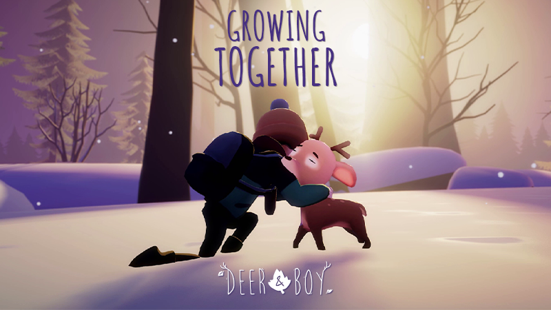 DeerAndBoyGame's tweet photo. We’re making a quiet game about a Deer and a Boy, and the bond growing between them... 
As that bond evolves, so does the way you play! ✨ 

Our first Dev Diary focusing on gameplay is here (link below) 👇 https://t.co/IoW5axbRUj