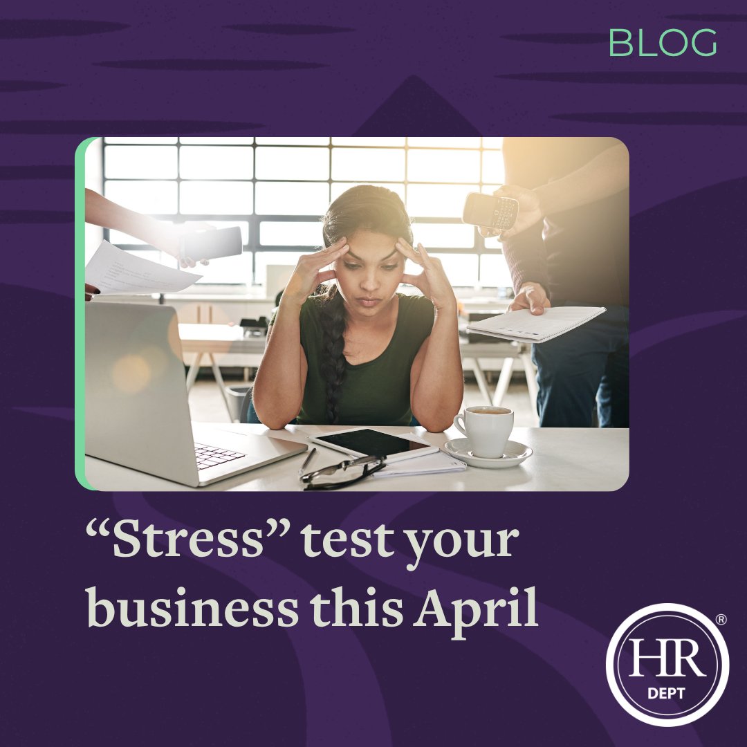 hgilfillanhr's tweet photo. Could stress be quietly impacting your business?

Find out in our latest blog, as we breakdown the key causes, and measures you can take to prevent workplace stress. 
https://t.co/raksxLgoGa

#Stress #StressAwarenessMonth #SpringClean #ManagingStress #SMEs #HRBlog #HRSupport https://t.co/ciJbyCs9ts