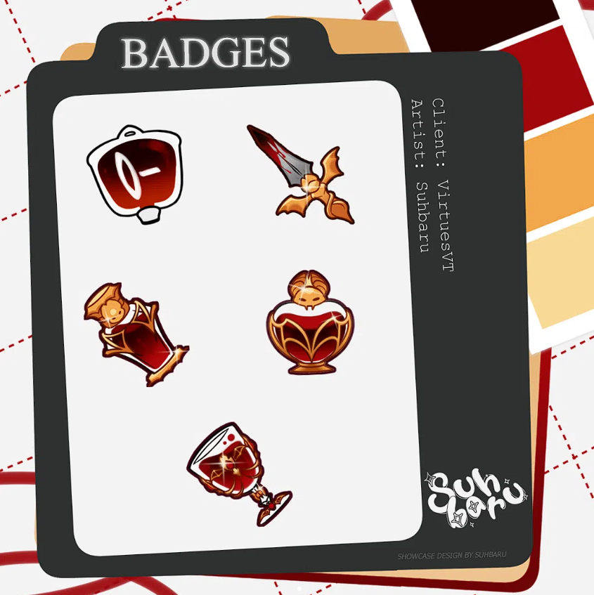 suhbaruu's tweet photo. @tinibee I'm a badge/emote artist &amp; illustrator!
I have experience working for over 5 years right now.
I charge → €15 per emote and 5 badges for €110
For the whole month of april I'm offering a 30%OFF promo on these services! and also offer payment plans.
info+→https://t.co/7UkMF41rO4 https://t.co/Dap1s2Hzm9