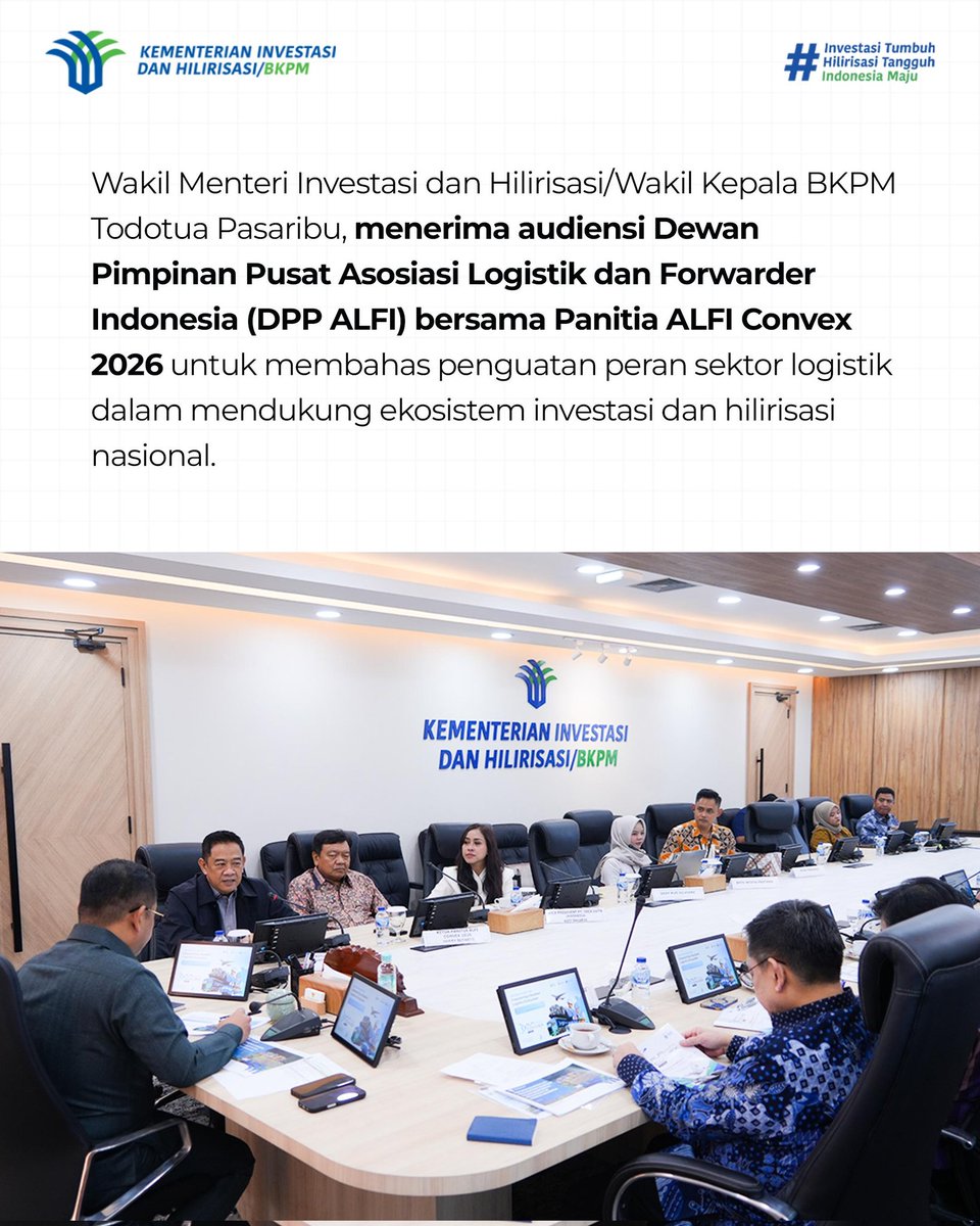 Kementerian Investasi dan Hilirisasi/BKPM tweet media