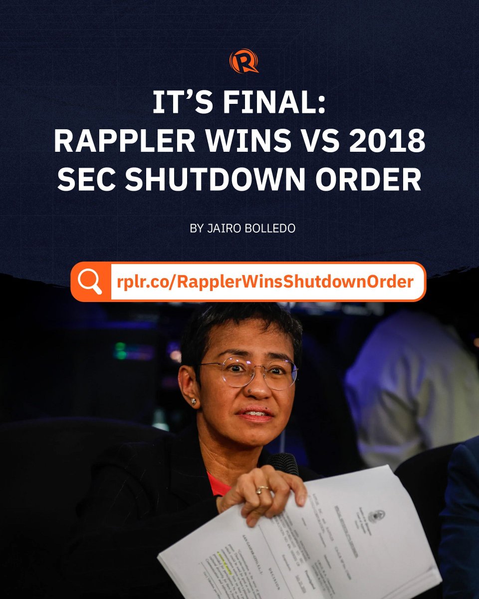 Rappler tweet media