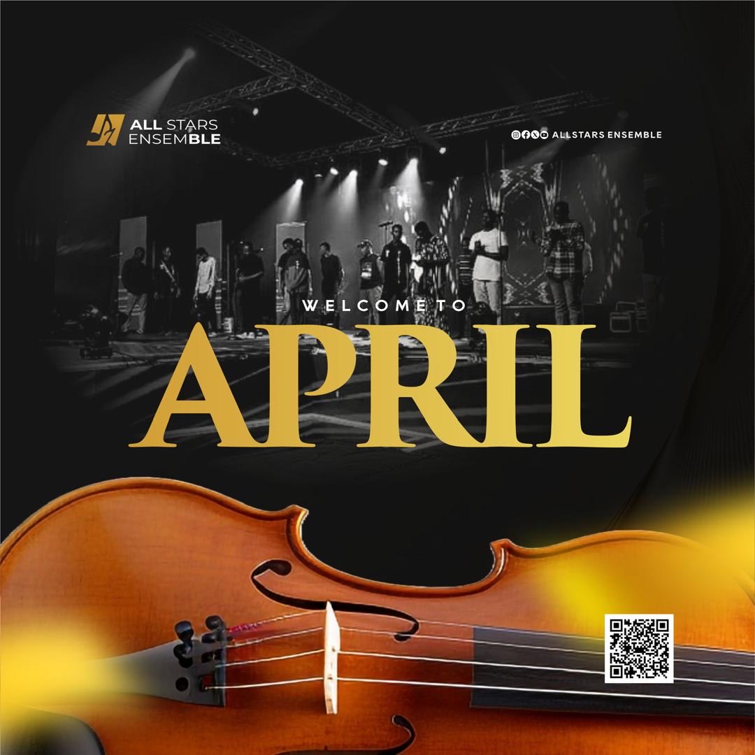 AllstarsEnsemb's tweet photo. Welcome to April.
We’re stepping into the month with faith, strength and good energy only! https://t.co/4YTif71DBR