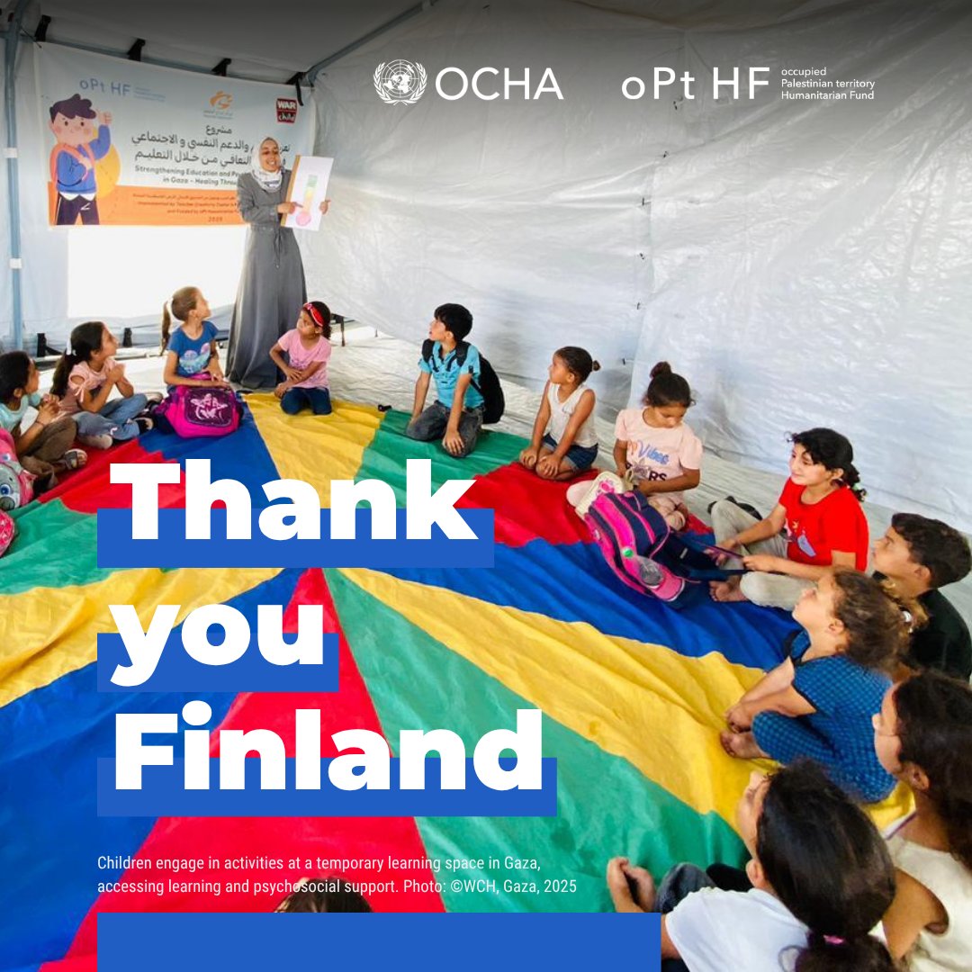 OCHA OPT (Palestine) tweet media