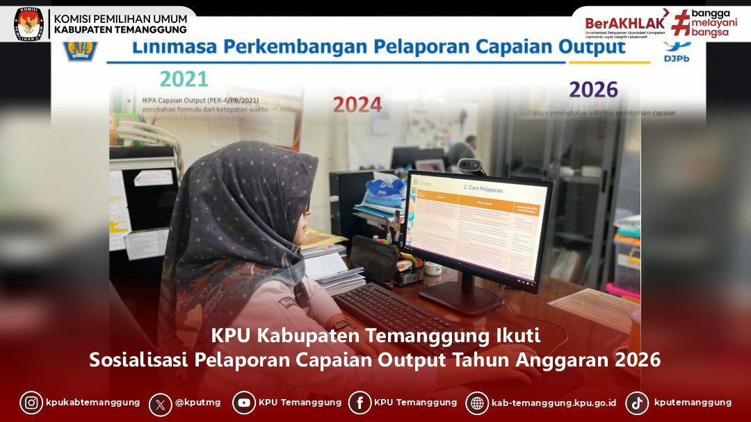 KPU TEMANGGUNG tweet media
