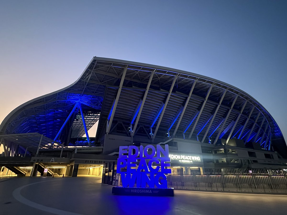 エディオンピースウイング広島 tweet media