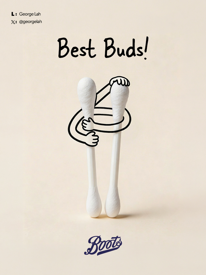 georgelah's tweet image. Simply the best...

@OneMinuteBriefs Brief of the Day - Create posters to advertise #CottonWool

@BootsUK