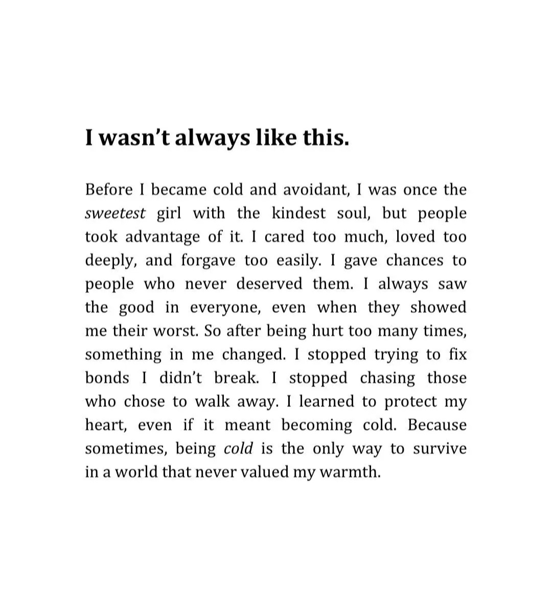 Liminal1988's tweet photo. I wasn't always like this. https://t.co/pcWixoBd4Q