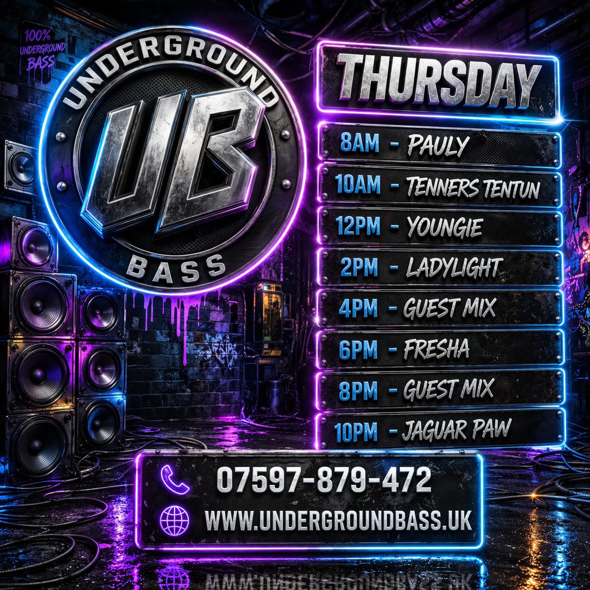 Undergroundbass.uk tweet media