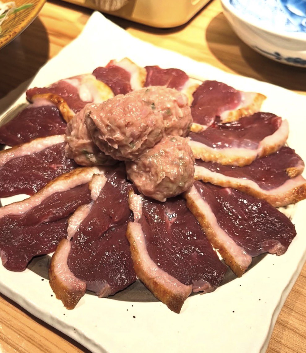中目黒の蕎や 晃玄さんの鴨しゃぶ最高🔥