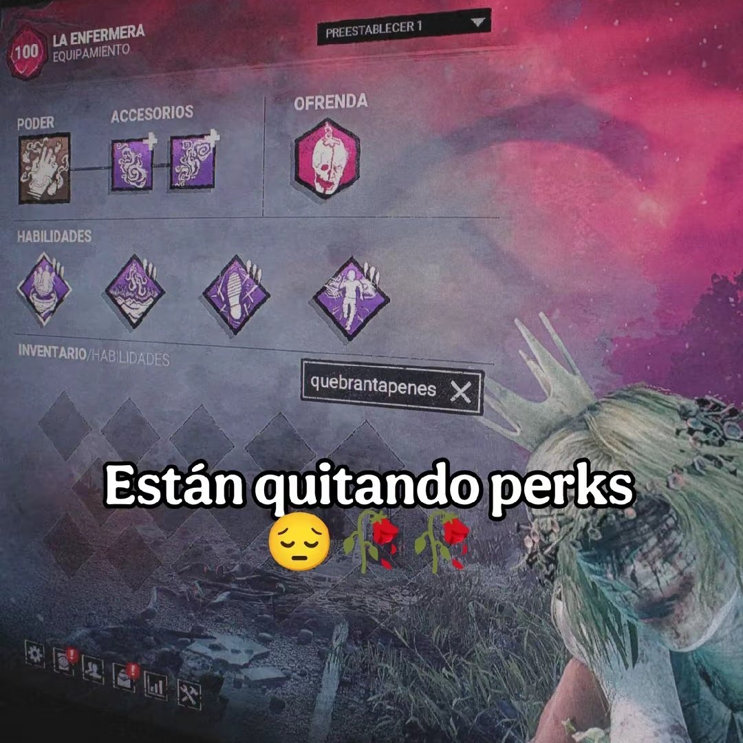 ¿Por qué están quitando perks? 😭
(Me encanta este trend jajaja)