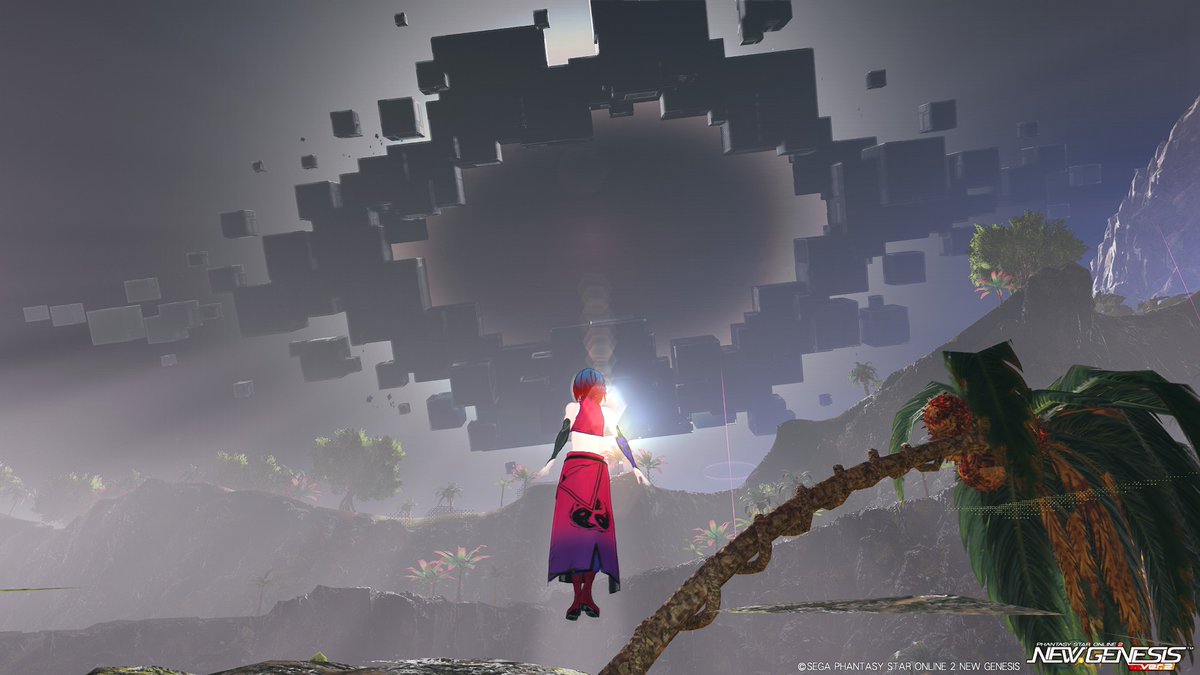 最新ストーリークリア直後にエオリアタウン跡にワープしたところ、このような光景が見えてしまいまして・・・あのあのこれフラグですか（