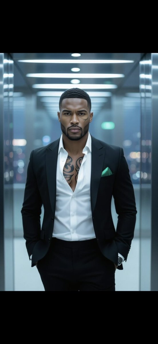 CreamyChyna's tweet photo. Damian King doesn’t raise his voice.
He lowers the temperature in the room.

Tailored in black, control in every movement, power in every pause.
He’s the kind of man who doesn’t chase attention, attention adjusts itself around him.

Some men walk into a room.
Damian King owns it. https://t.co/3gJUEc9kaA