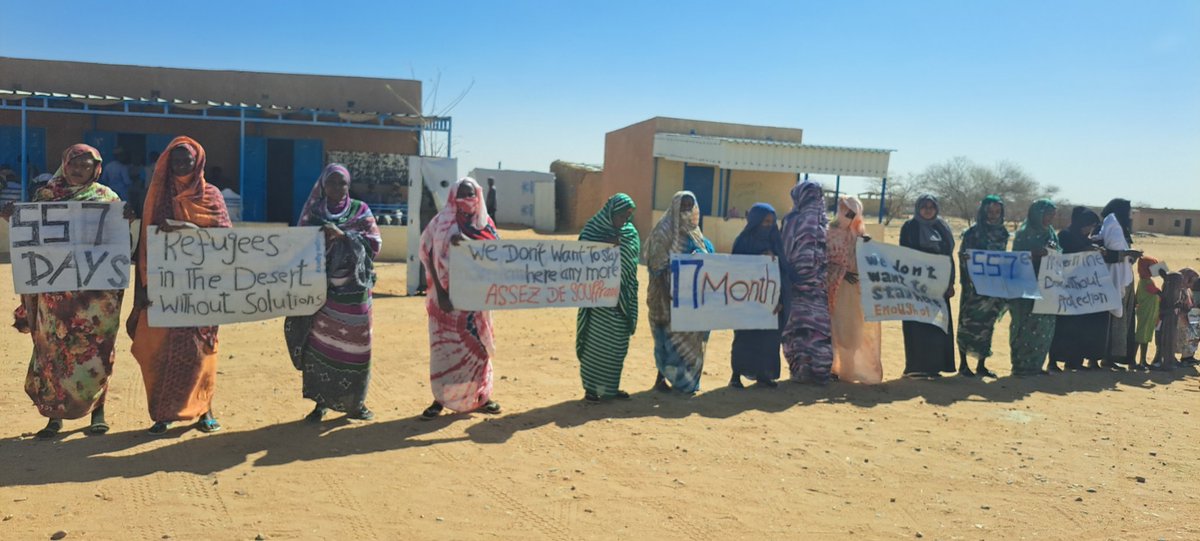 Mayor_refugees's tweet image. Humanitarian Center Agadez Niger
557 days of peaceful protest demanding their rights and a future for their children. The forgotten refugees face all kinds of abuses and violations by #UNHCR
 Shame on you UNHCR!
@PicTolari1 @MeltingPotEU @AlinaCobirlau @KellyTClements