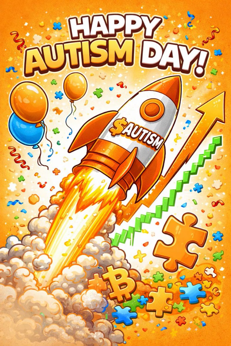_AutismCoin's tweet photo. Happy Autism Day 💙🚀 $Autism loading up for the next explosive move the comeback, pump is coming and the community knows it. https://t.co/zbT77eR6pG