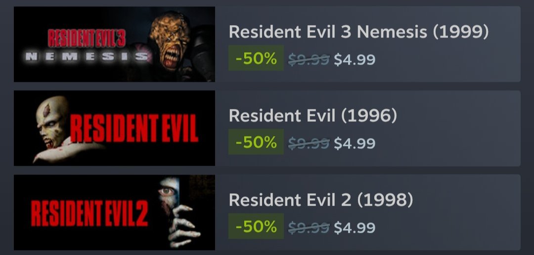 Después de haber jugado todos los remakes de Resident Evil en directo, esta es una oportunidad tremenda para pasarlos en esa versión que tanto miedo me daban de chico cuando volvía de la escuela. Pronto...