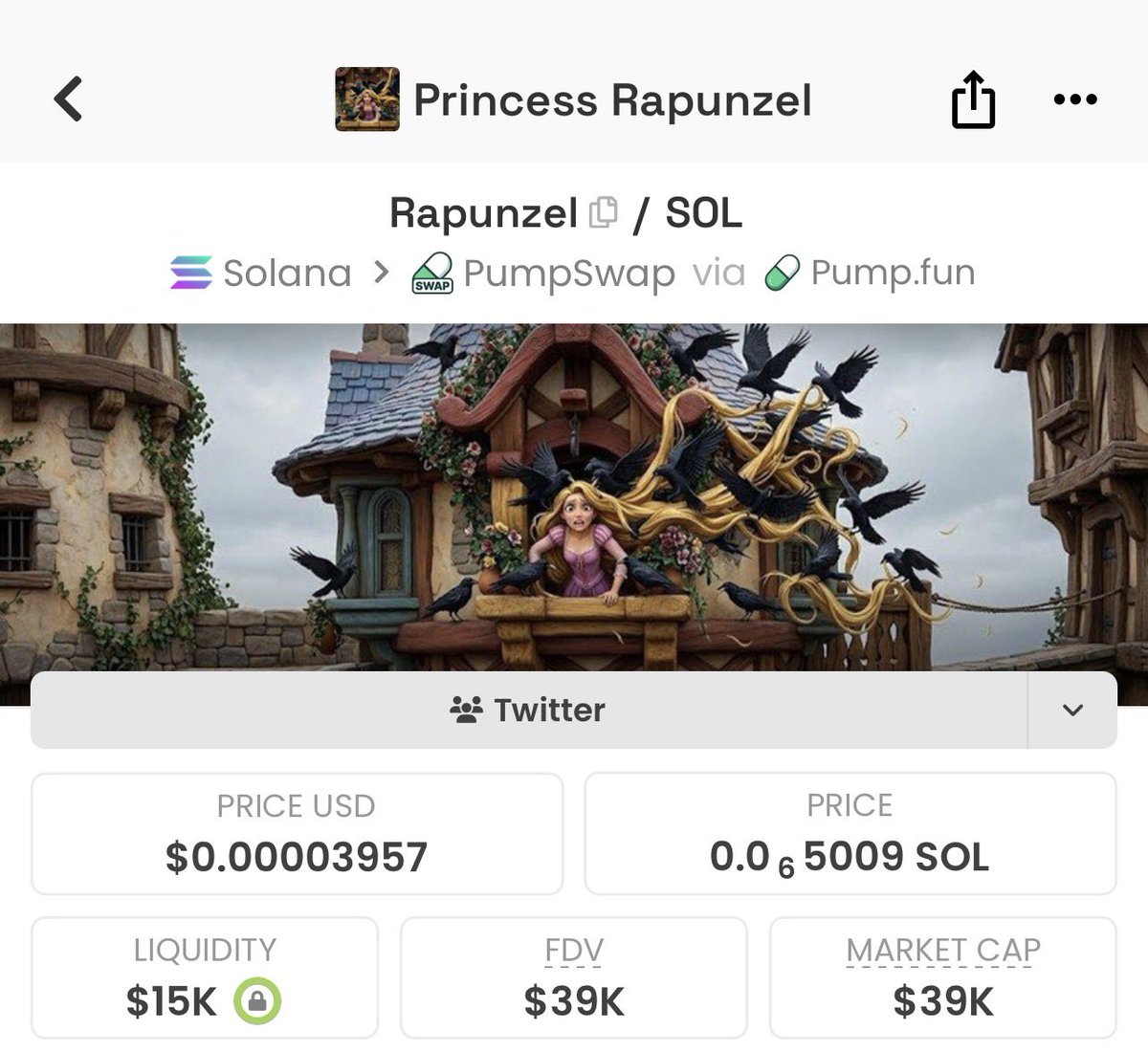 mrfransium's tweet photo. Princess $Rapunzel will be the start of a Disney meta.

jvUhs3rsKhi62XQu4PKAs9ArdXMRCcP14bb2Cxppump https://t.co/OHfF3a8Dyw