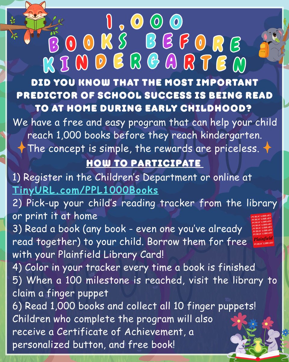 Plainfield Library tweet media