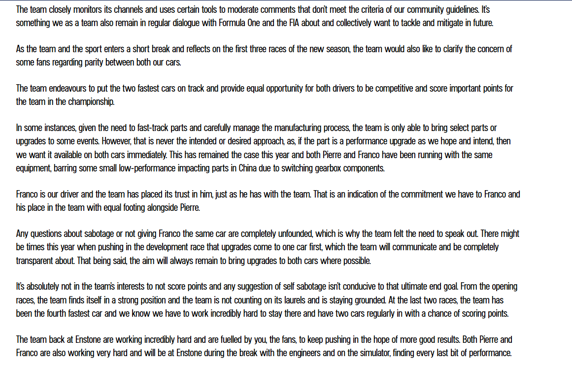 F1 Pit Crew tweet media