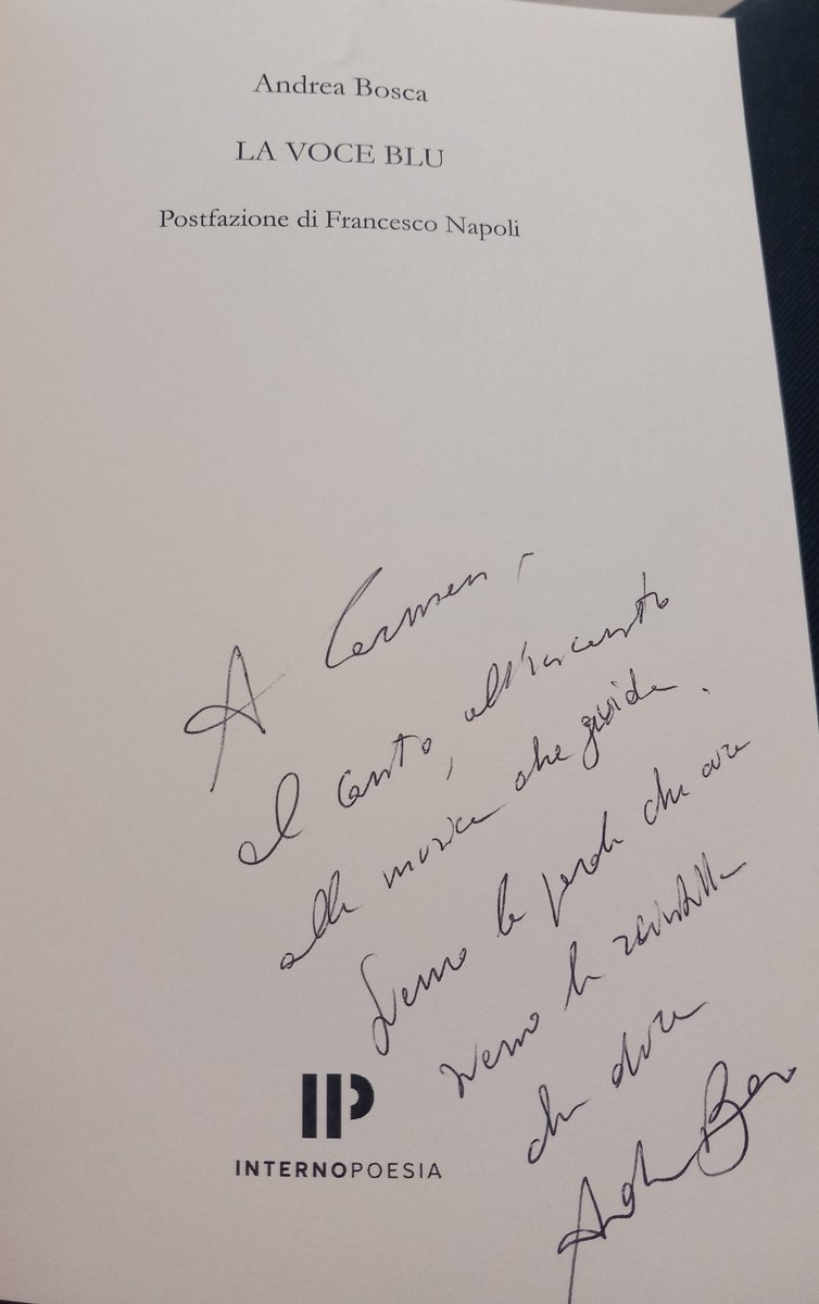 car73's tweet photo. Poesia nella Poesia.
Grazie di cuore, @AndreaBOSCA ❤️
#lavoceblu https://t.co/SdM1nOgKk3