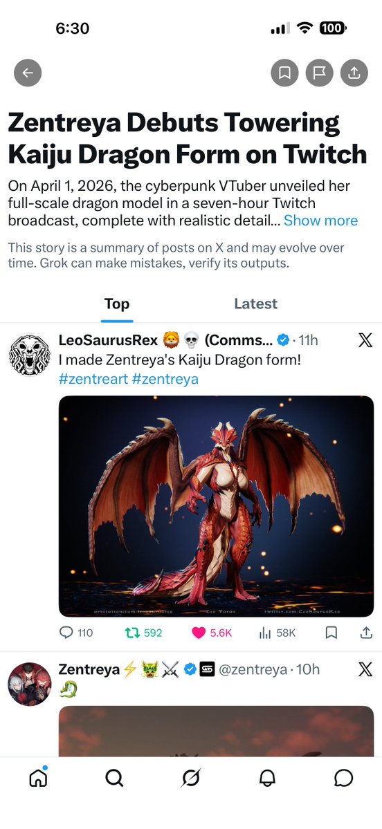 ⚡️Zentreya Viruz 🐲 2.0 (Fan) Im Back! tweet media