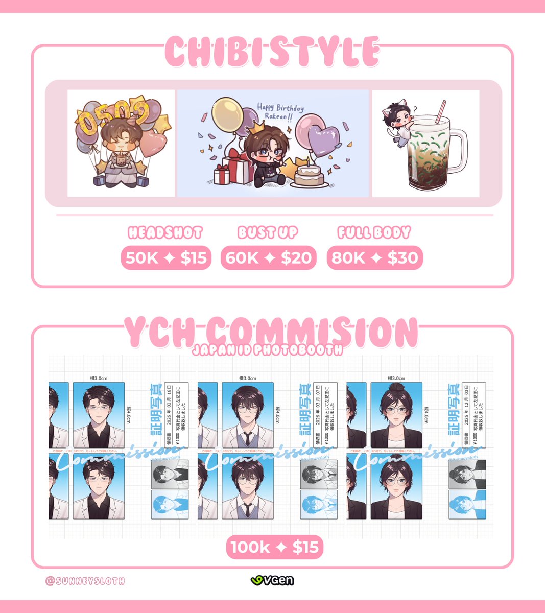 Sunneysloth's tweet photo. [RT's and Likes are very appreciated]

۶۟ৎ OPEN URGENT COMMISSION ۶۟ৎ
Hii everyone!! I open an urgent commission for my college administration needs. Open for local and international through vgen!!

🔗 vgen link on reply
#VGenComm #artidn #zonakaryaid #VGenOpen #ArtCommission https://t.co/iJKRJfBHrr