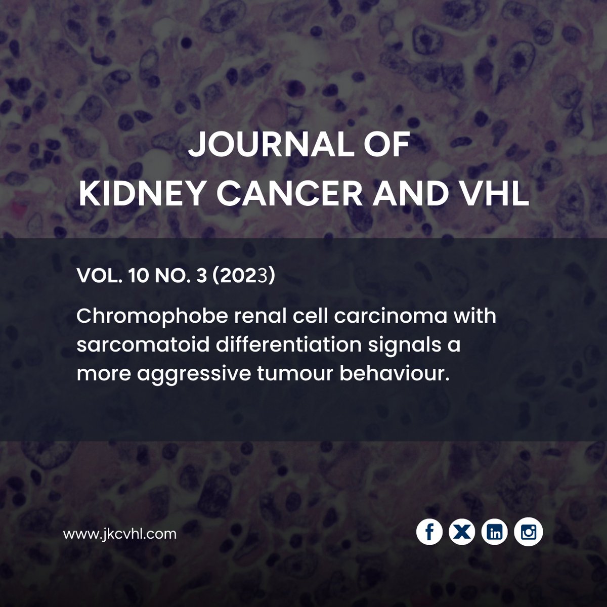 Journal of Kidney Cancer and VHL tweet media