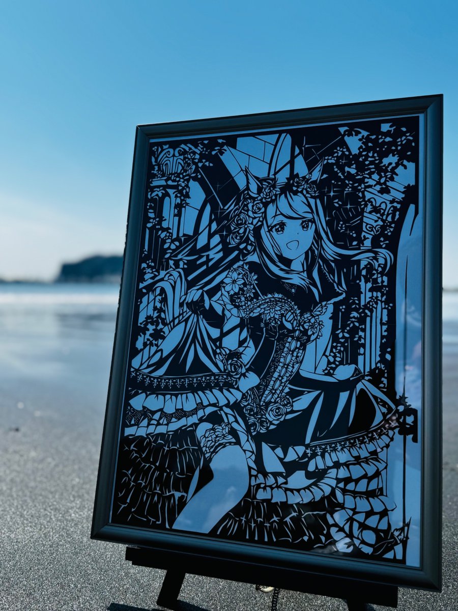 ディスク【切り絵作る人】 tweet media