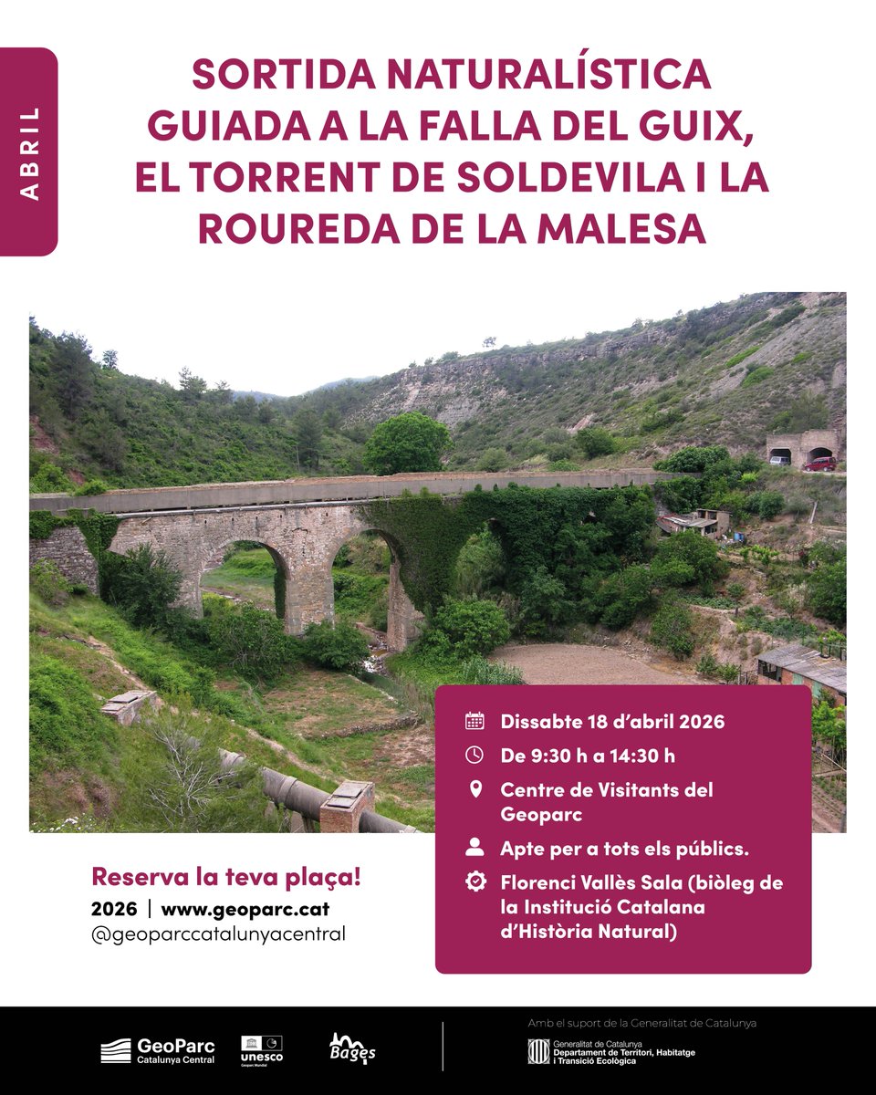 Geoparc Catalunya Central tweet media