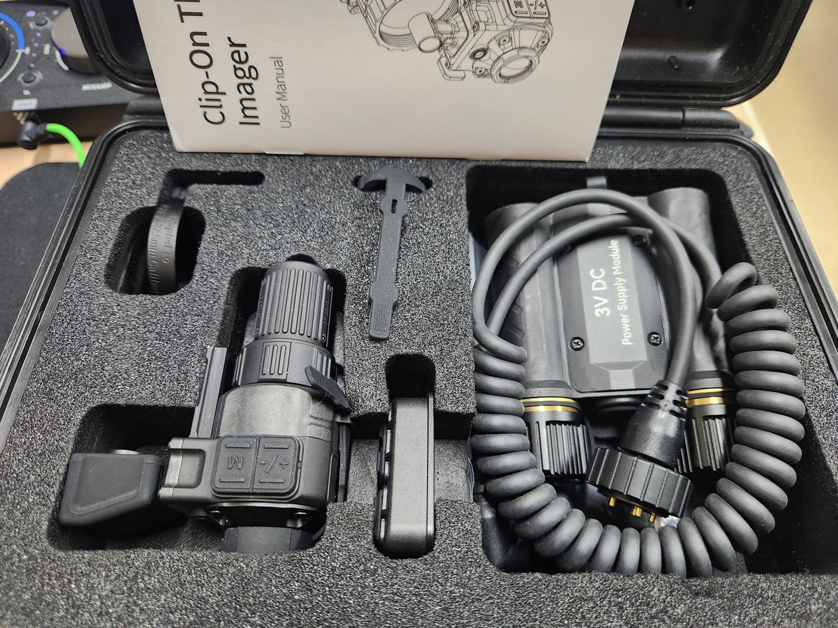 ついにサーマル買ってしもた
しかもPVS-14にClipできるやーつ