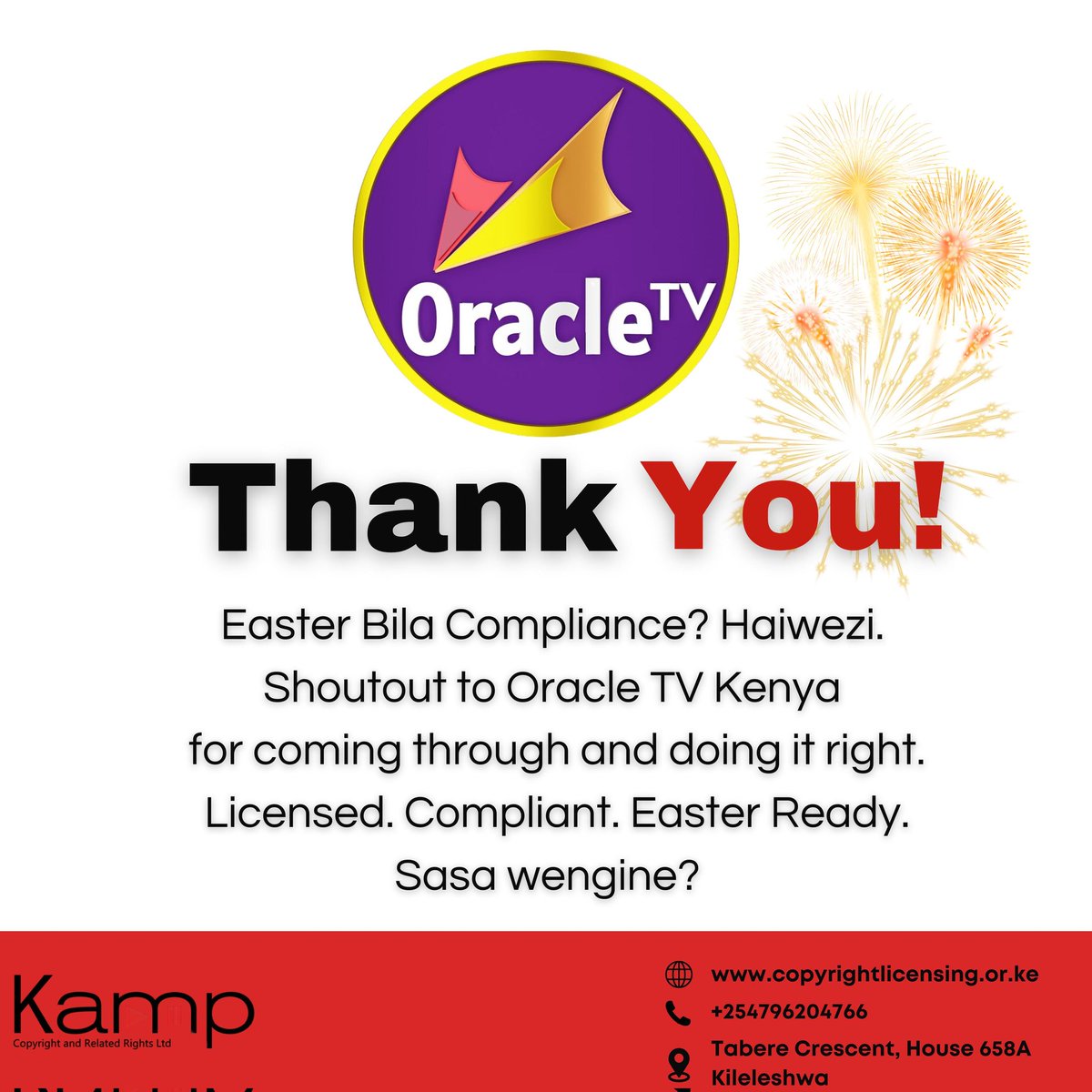 Kamp Copyright and Related Rights Limited tweet media