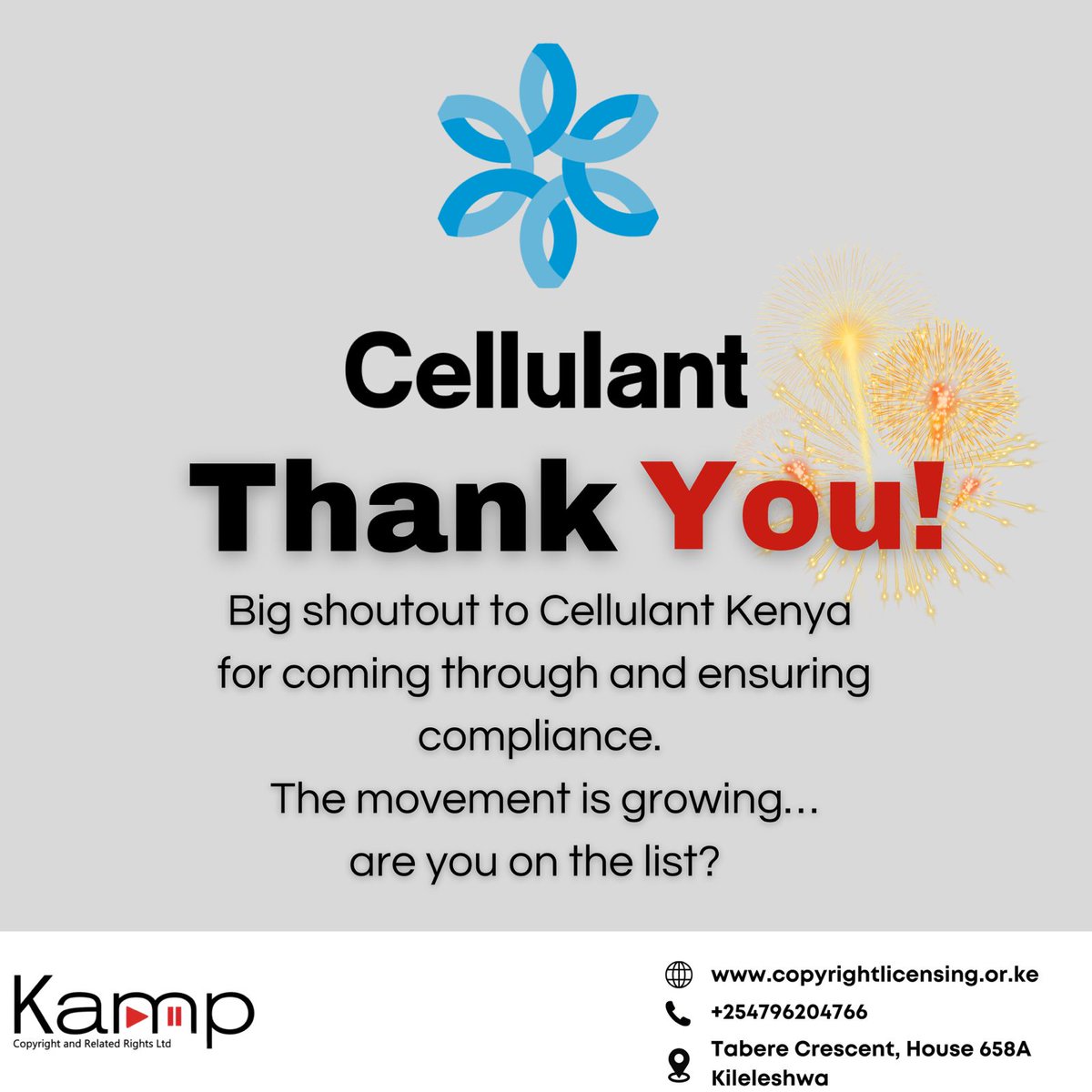 Kamp Copyright and Related Rights Limited tweet media