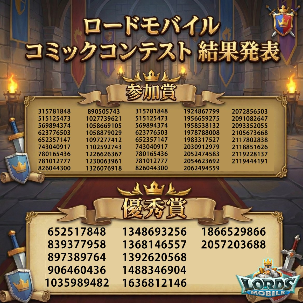 ロードモバイル公式(ローモバ) tweet media