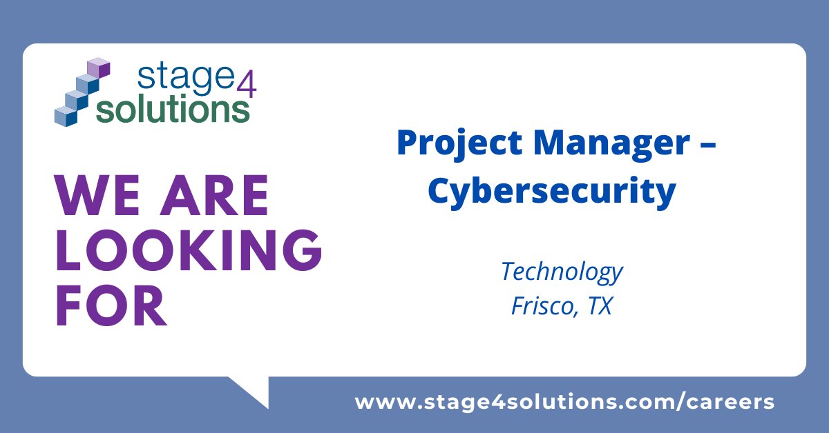 Stage 4 Solutions tweet media