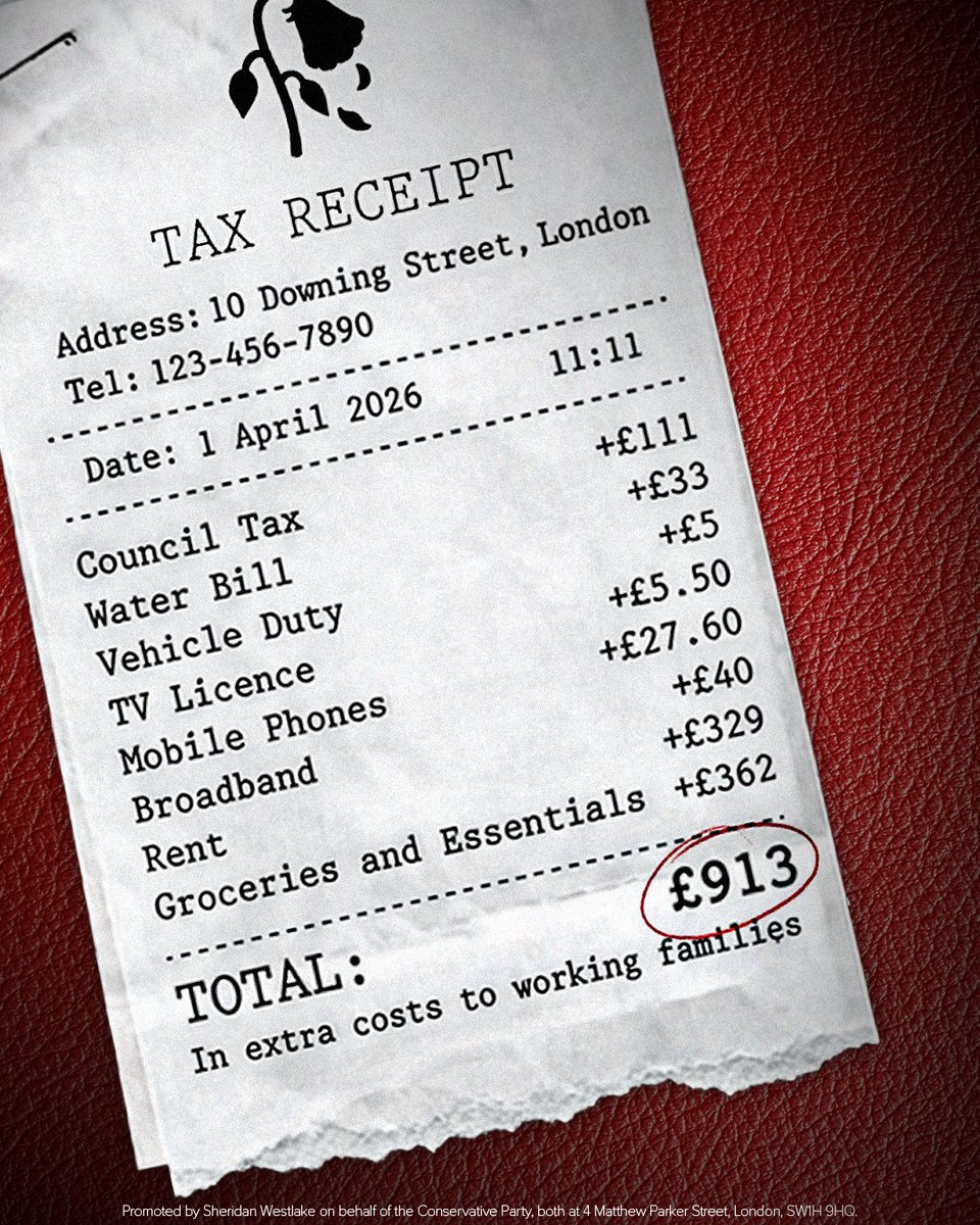 Conservatives tweet media