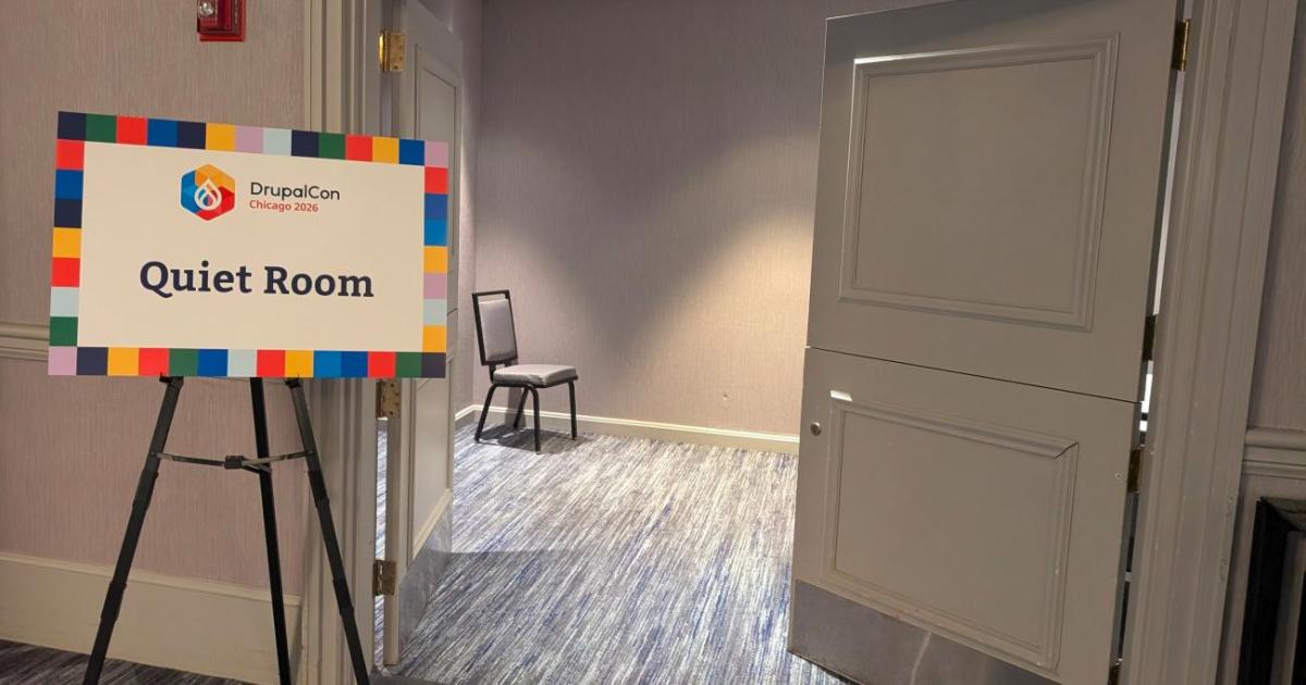 thedroptimes's tweet image. Matthew Tift on DrupalCon’s Quiet Room.
A space to pause amid sessions and constant activity.
Reflection supports focus and healthier community interaction.

bit.ly/4m1FptG 

#Drupal #DrupalCon #Community #OSS
